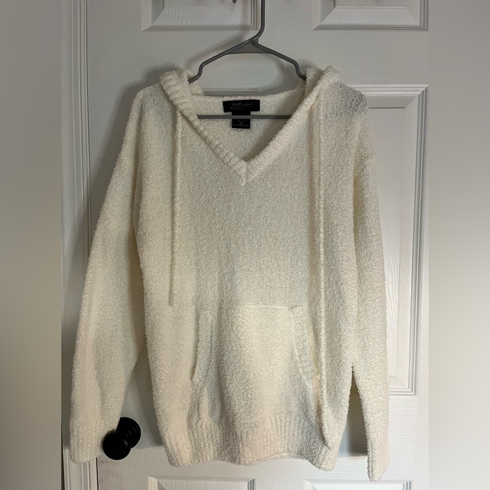 Stillwater Supply Co. Cream Hooded Sweater – Oversized Fit – Size M